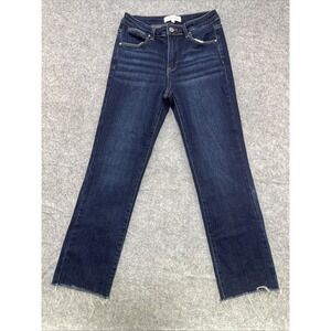 Risen jeans womens Size 5/27 high rise straight leg denim pants